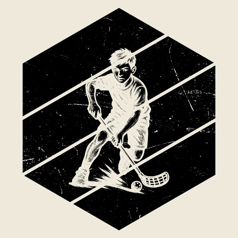 Floorball court et clair