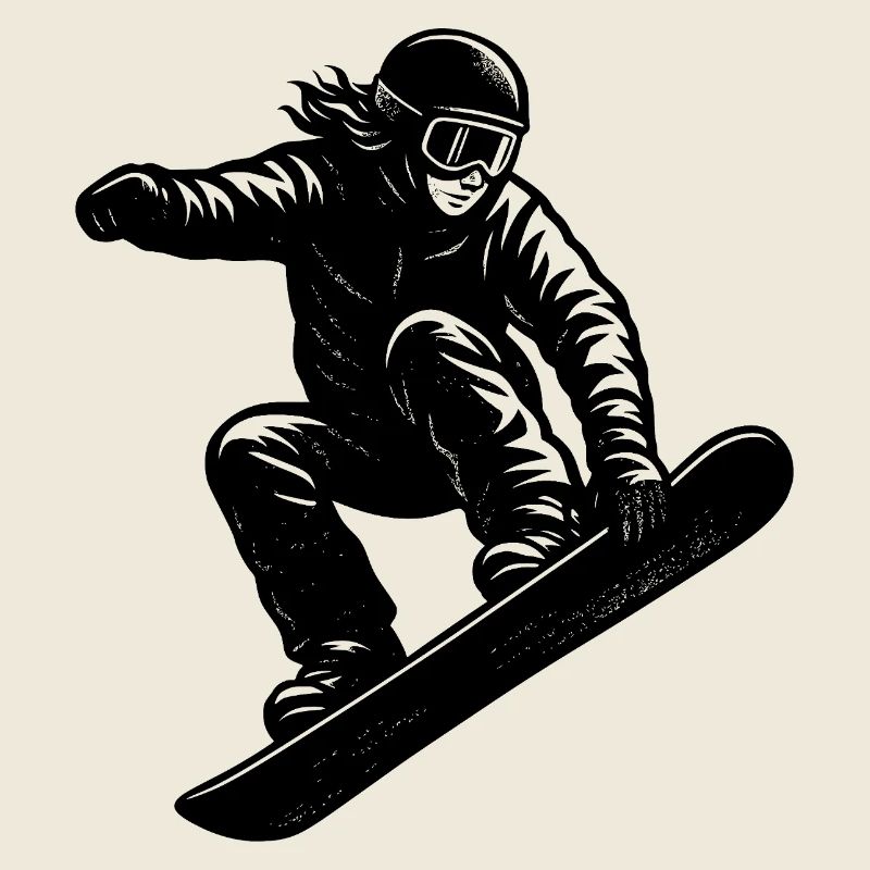 Snowboard Motiv das sofort wirkt