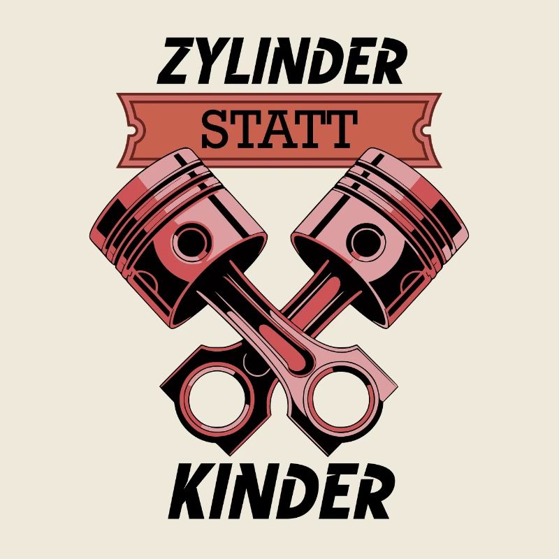 Pistonenherz mit Banner STATT