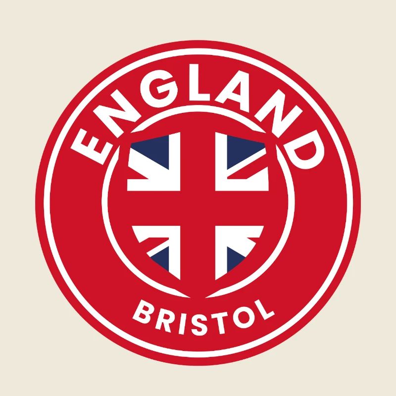 Emblème du médaillon de Bristol en Angleterre