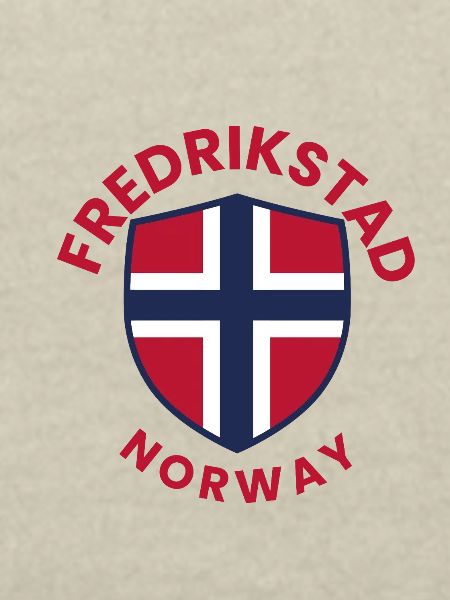 Fredrikstad Norwegischer Schild