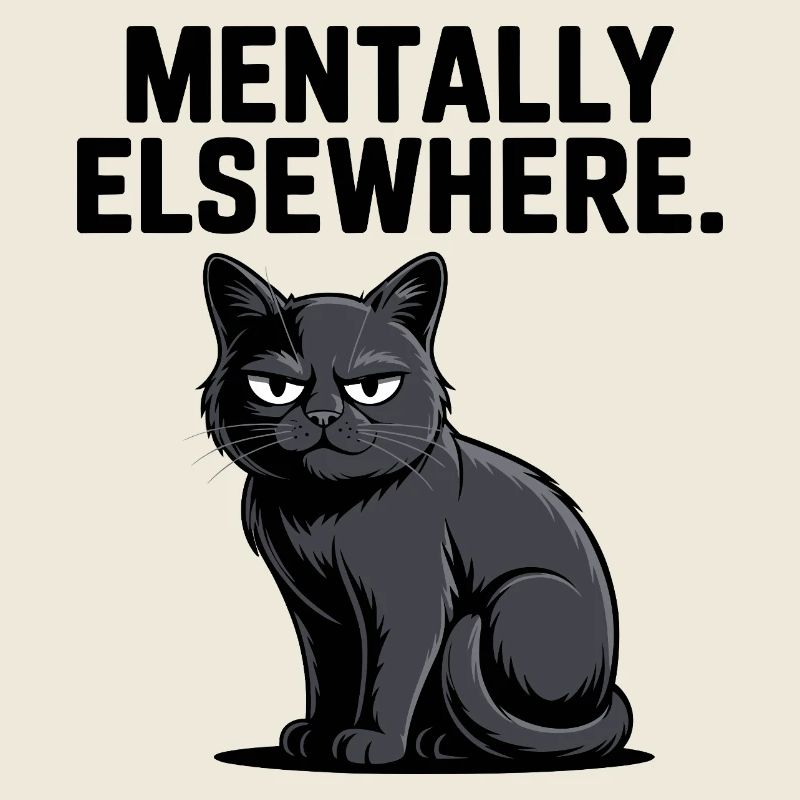Mental anderswo Katzentee