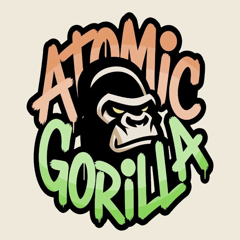 Grafiti sur le gorille atomique