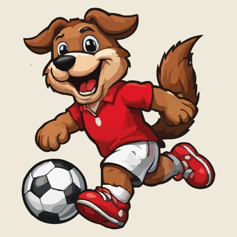 Fußball Hund