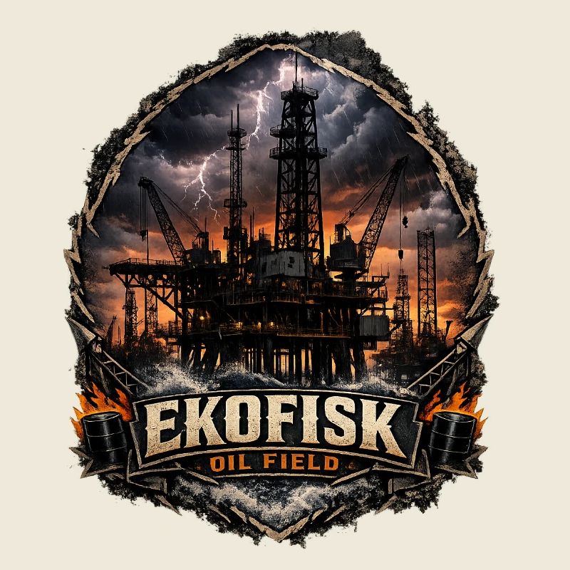 Ecofisk-Ölfeld-Sturm-Design
