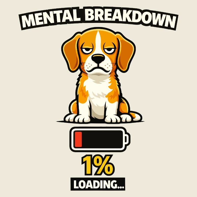 Mental Breakdown Beagle Loading
