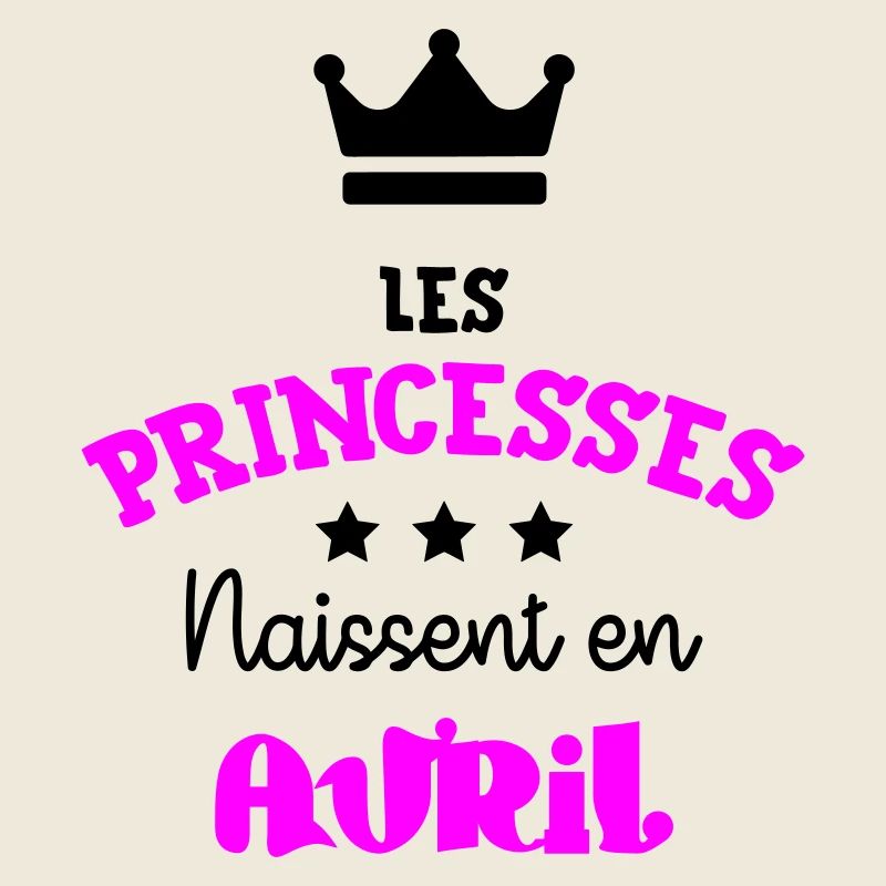 Princess Born in April Great Birthday Gift