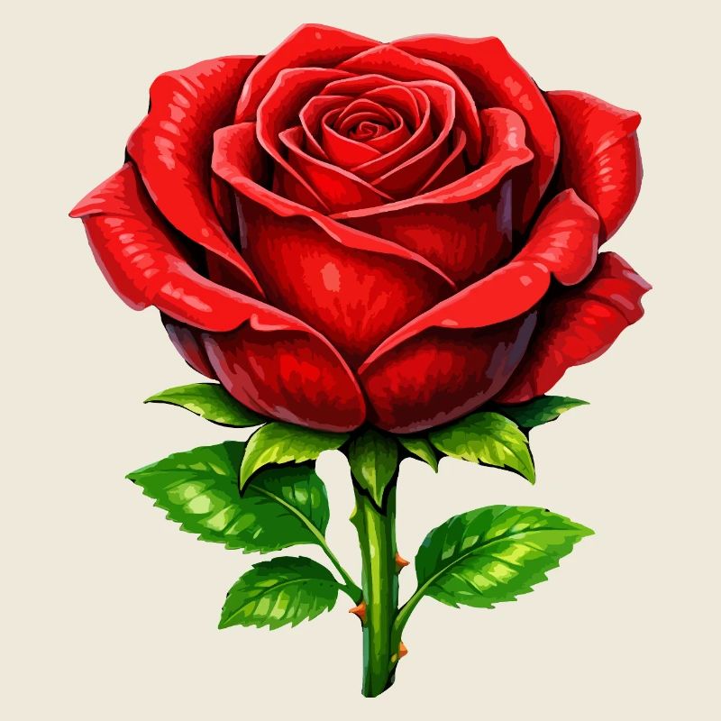 Red Rose Elegance