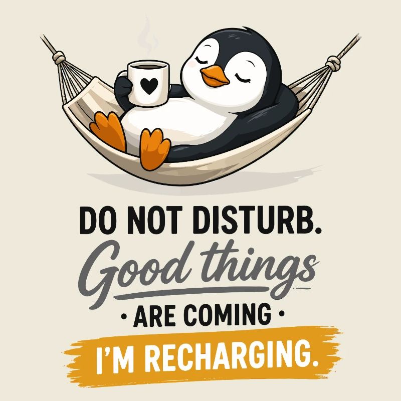 Penguin Recharging Hammock