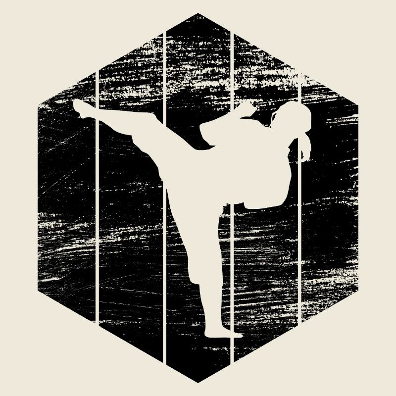 Karateka Mädchen