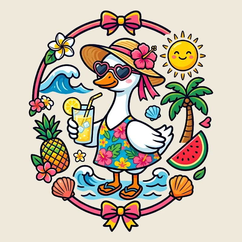 Goose on the Beach - Tropical Summer Vibes