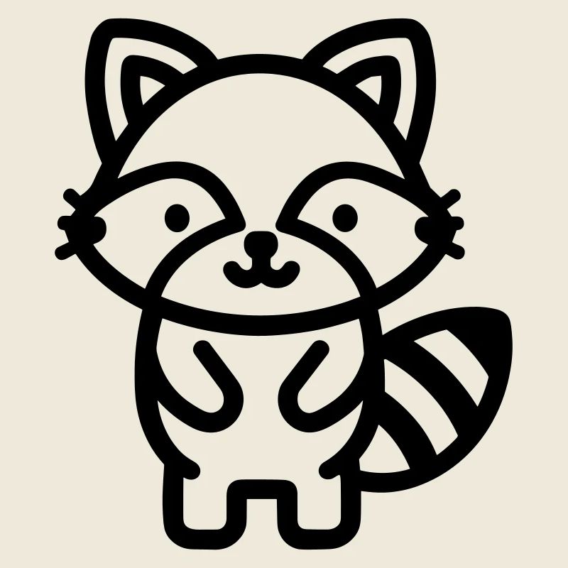 Waschbär