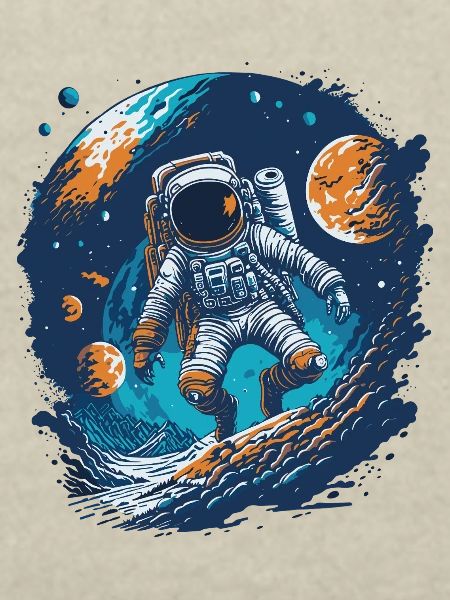 Astronaute dans l’espace