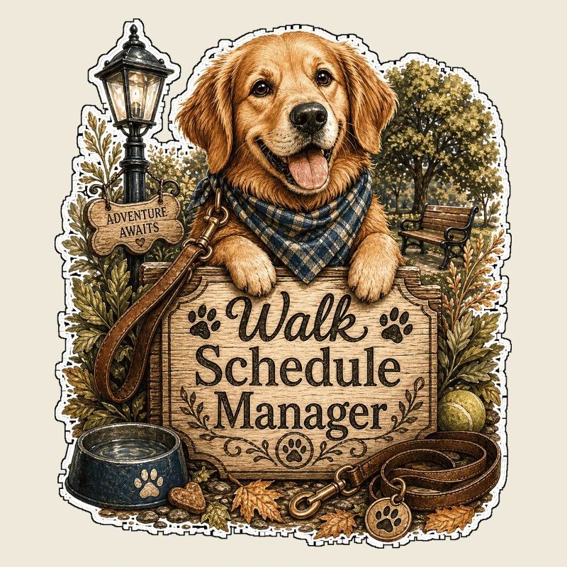 Walk Schedule Manager Dog