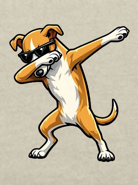 Dabbing Galgo Español