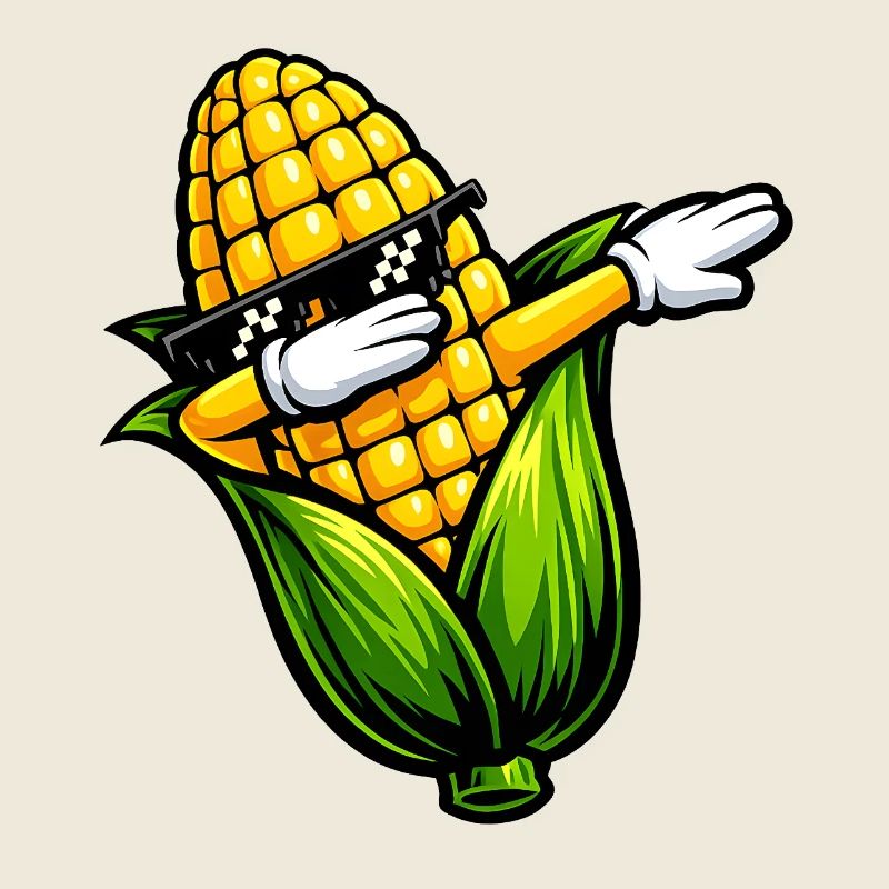 Dabbing Maiskolben