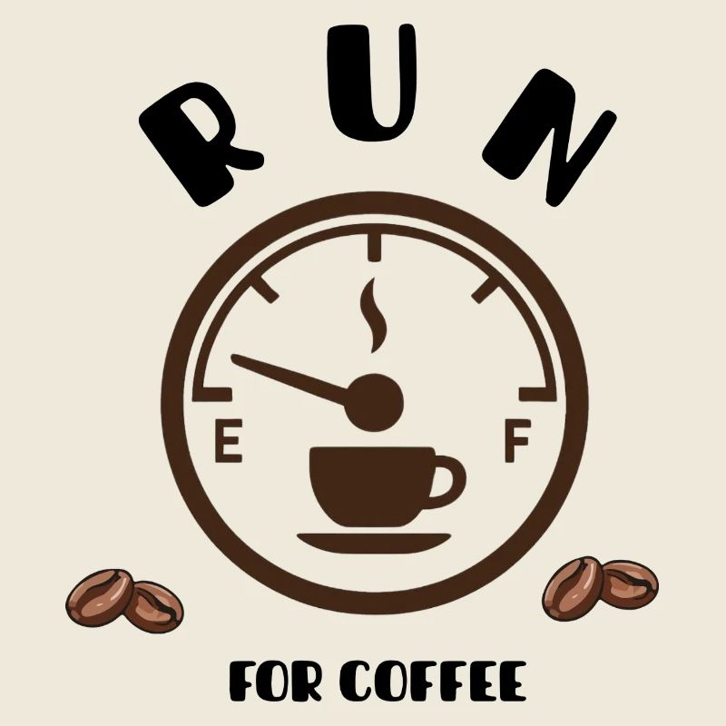 Kaffeezeiger Zifferblatt Design
