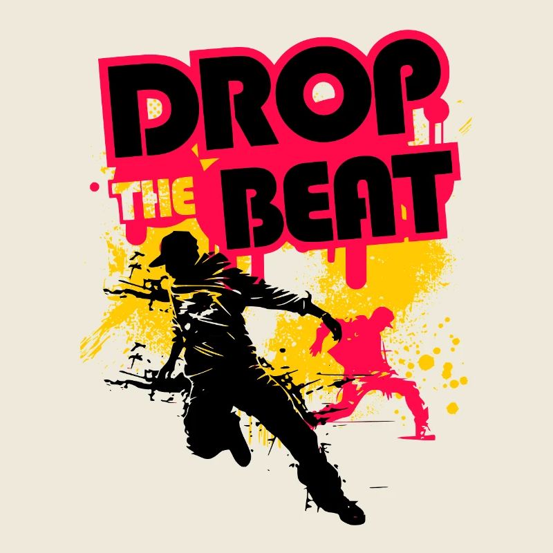 Frutiger metro Drop the Beat Graffiti Dance