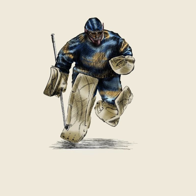 Hockey goalkeeper