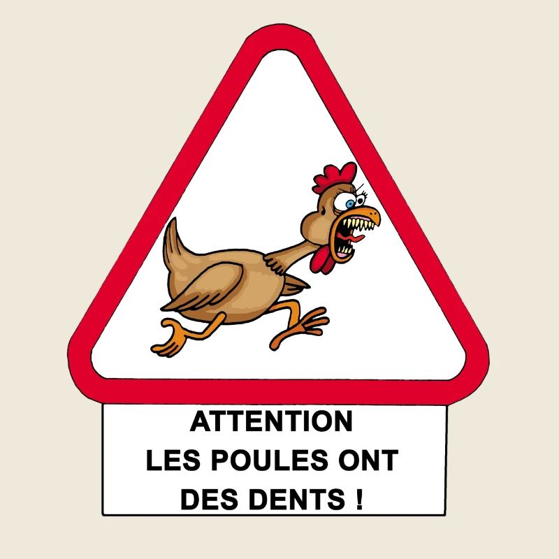 Les poules ont des dents !