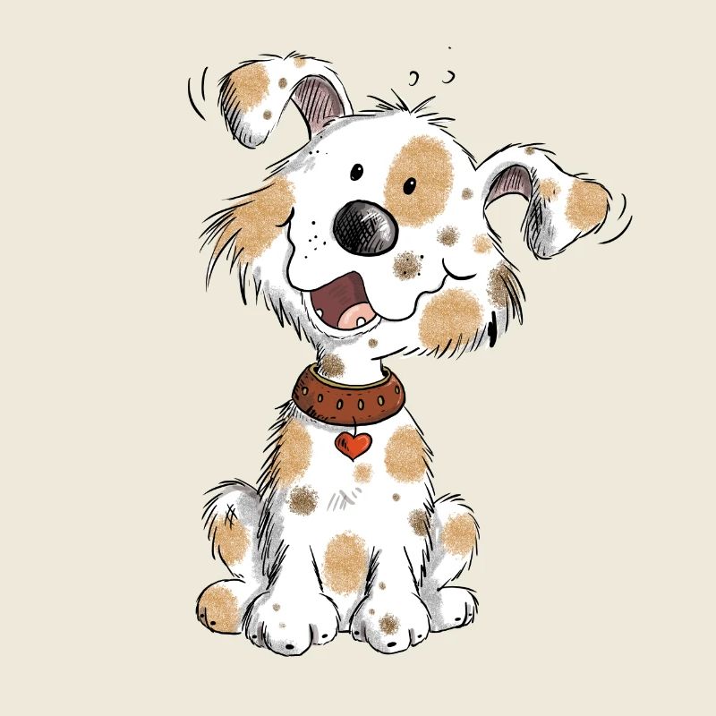 Kleiner Happy Hund I Hundehalter Geschenk