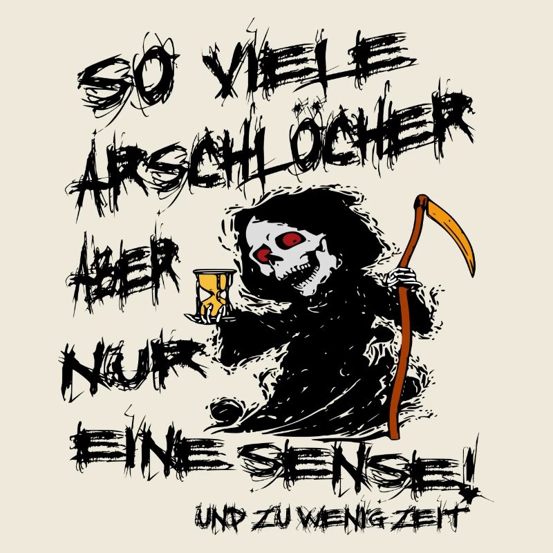 Lustiger Sensenmann