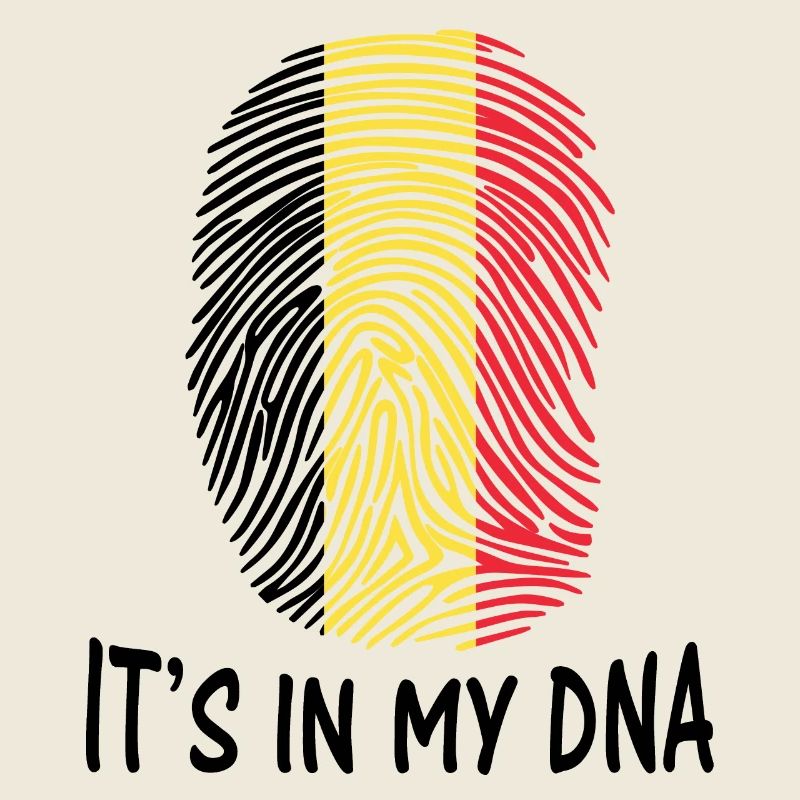 drapeau de la Belgique c'est dans mon ADN Fahne von Belgien