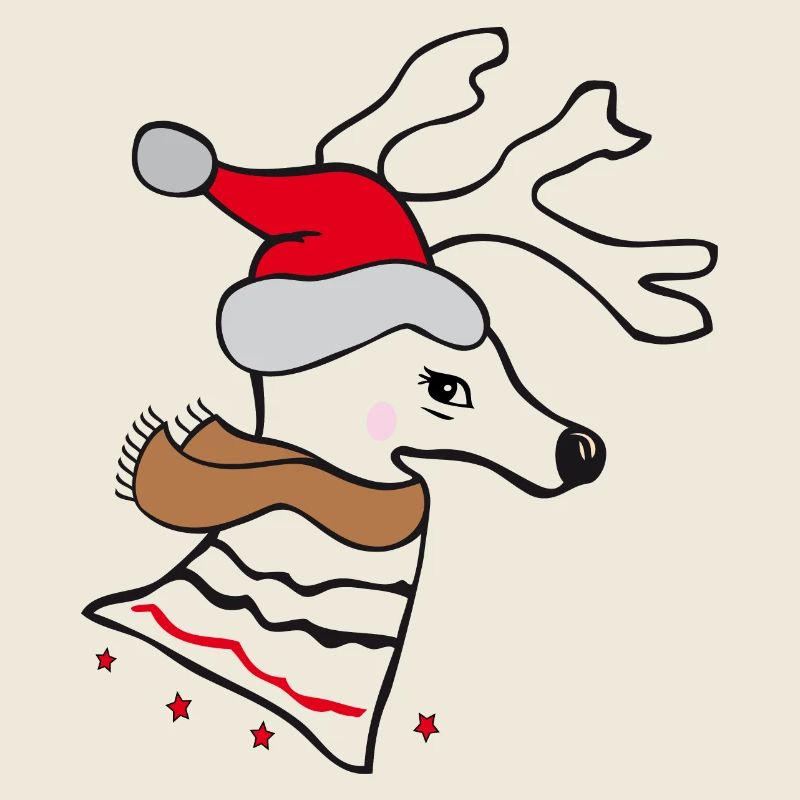Weihnachtszeit, Rentier