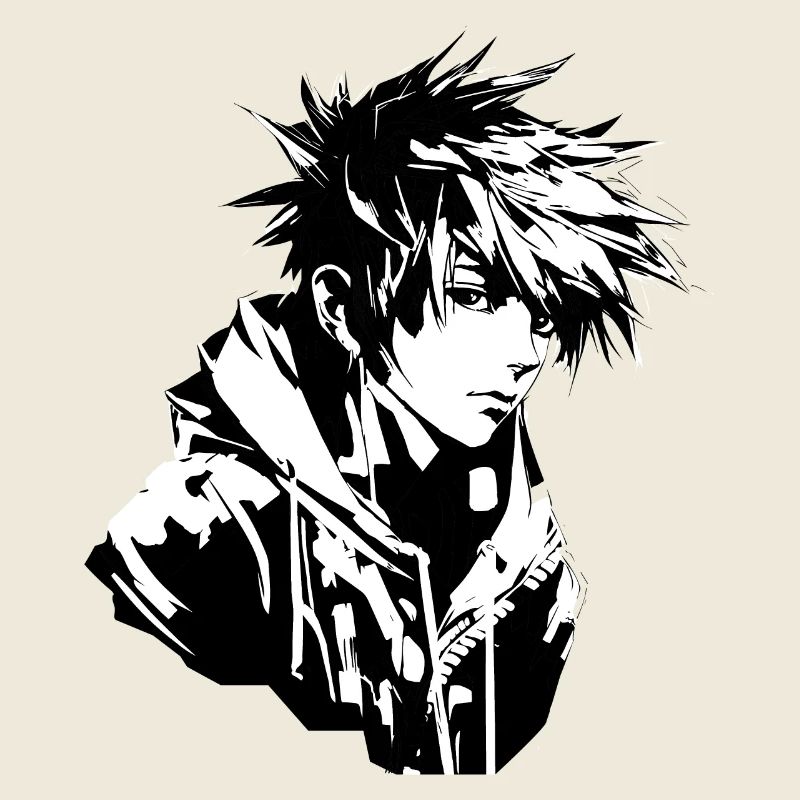 Anime Junge Design