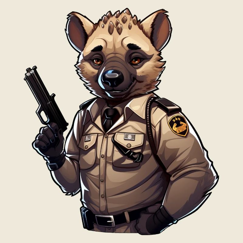 Hyänen Polizist