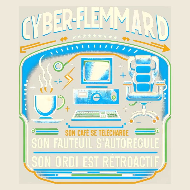 Cyber-Flemmard Rires et Gadgets Numériques