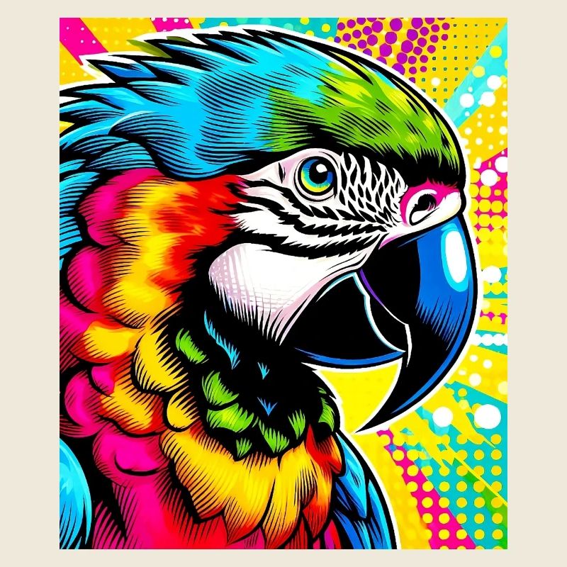 Parrot Pop Art