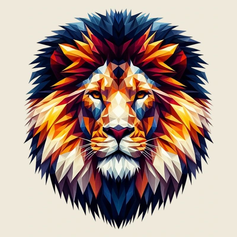Polygonaler Löwe