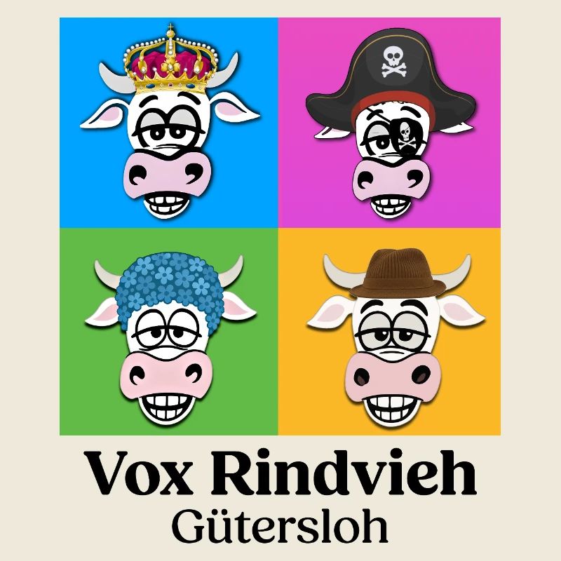 Cow Quartet VR with Text