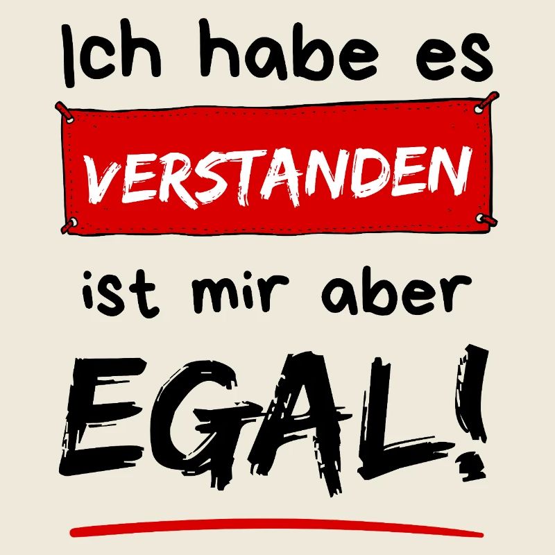 I got it. But I don't care!