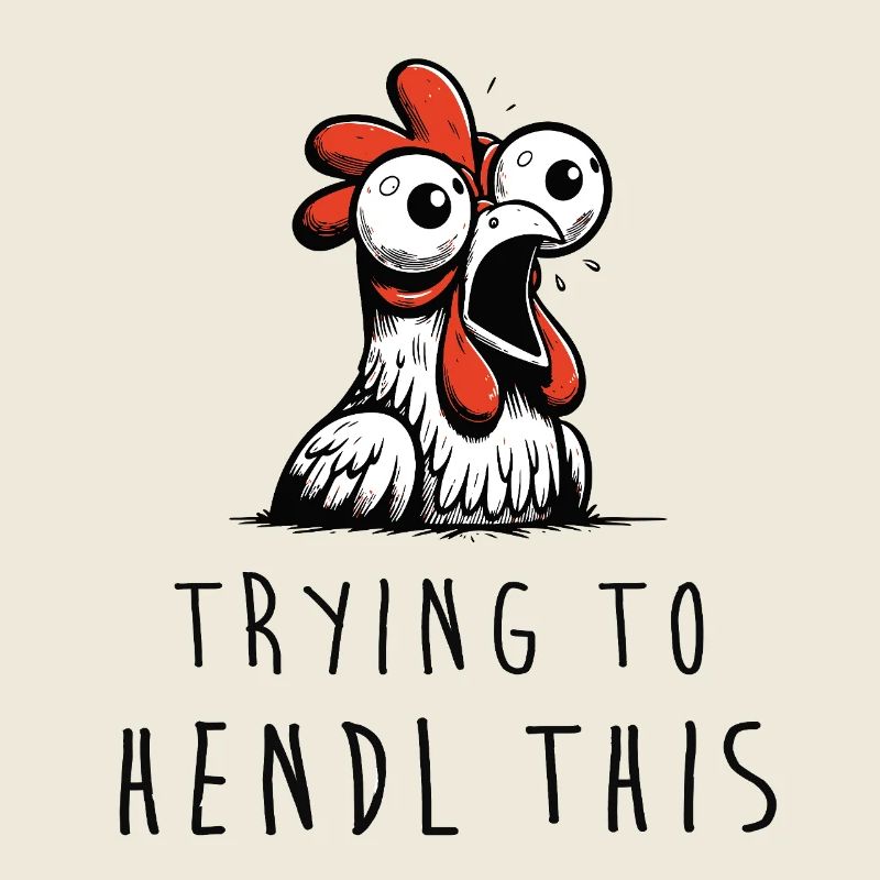 Chicken Chaos: Overwhelmed and funny