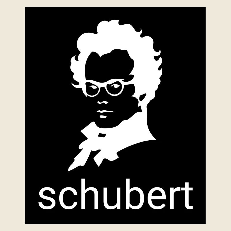 Schubert Silhouette Portrait
