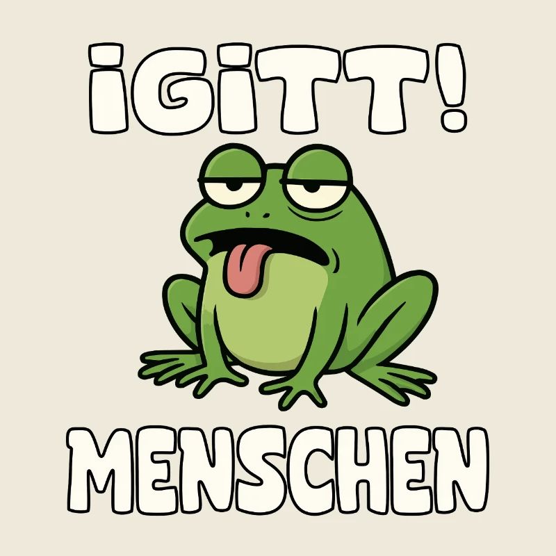 Igitt Menschen Frosch Meme