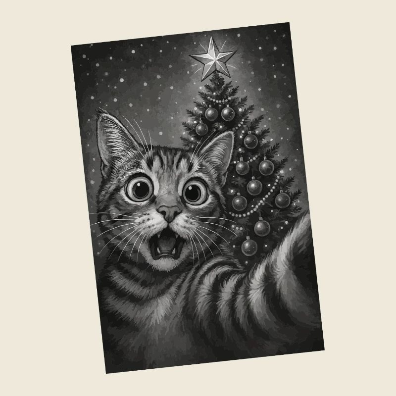 Katzenaugen Weihnachtstraum