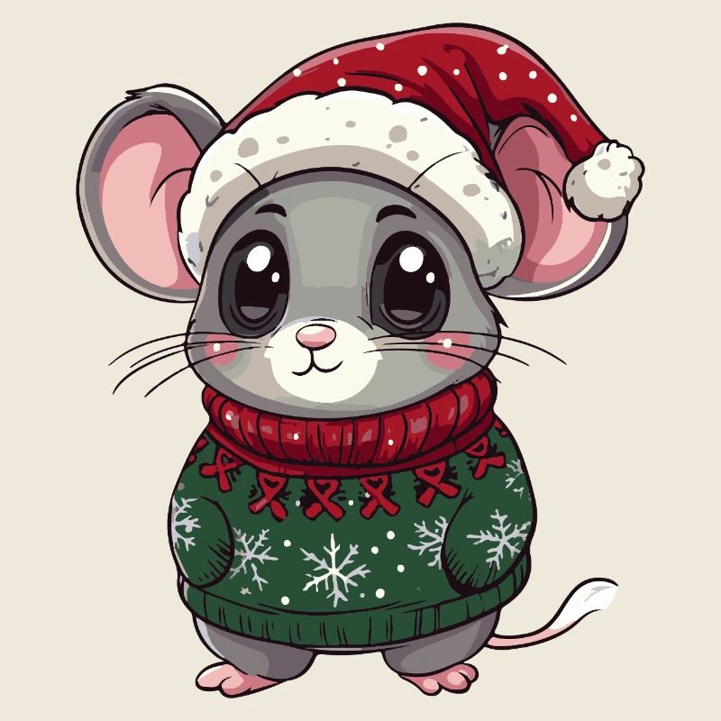 Mouse Christmas Xmas