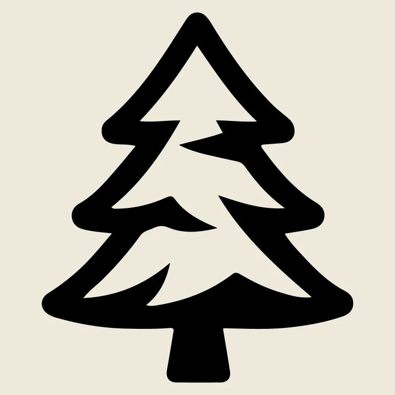 Nadelbaum Symbol Wald Tanne