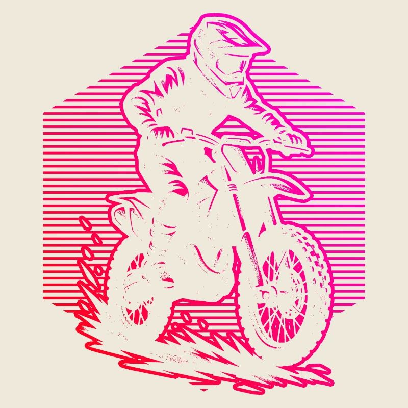 Œuvres modernes de motocross