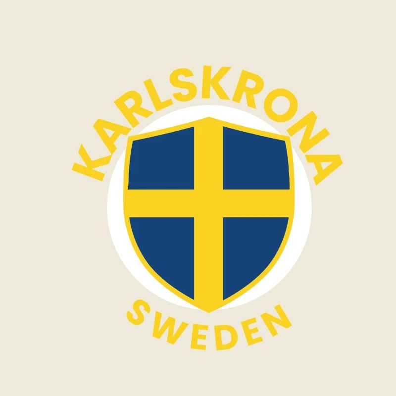 Schwedische Schildflagge