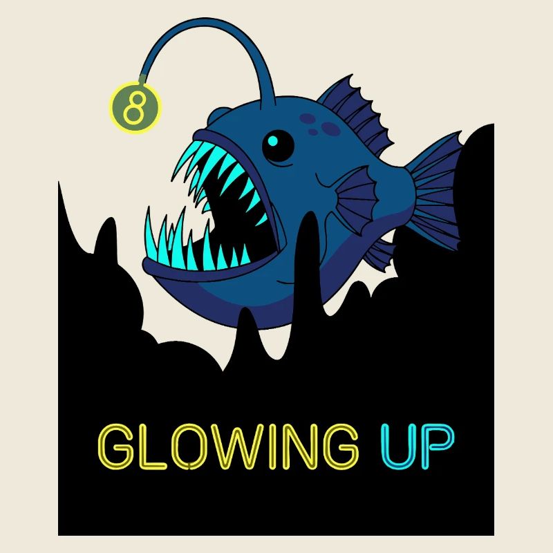 Glowing Up 8th Birthday Frogfish