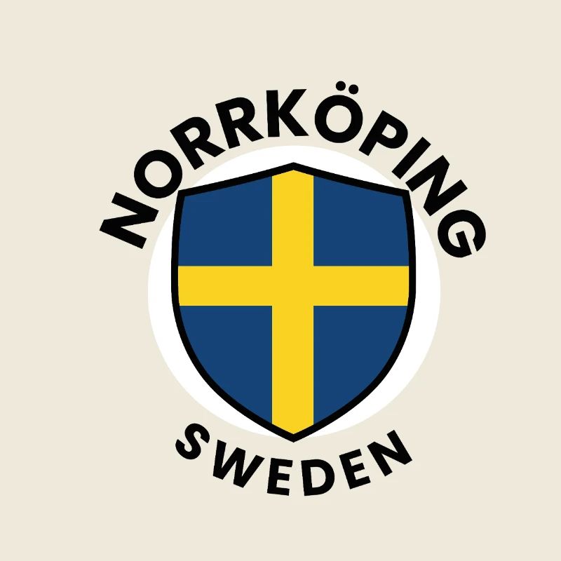 Logo du bouclier de Norrköping Suède