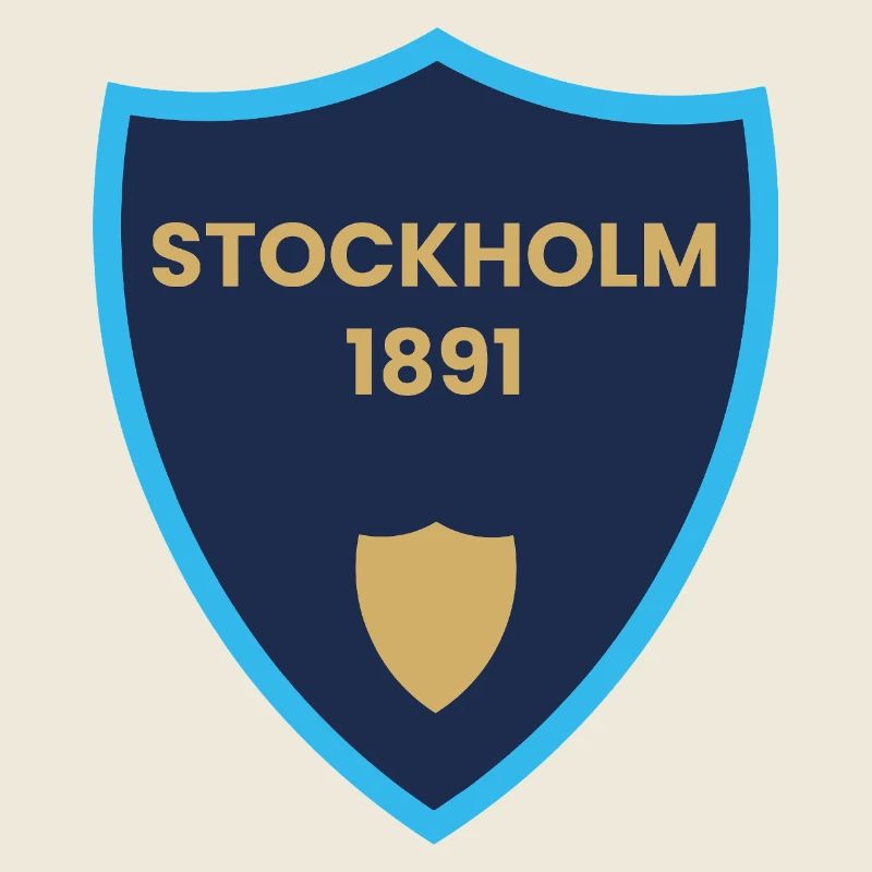 Stockholmer Schildentwurf von 1891