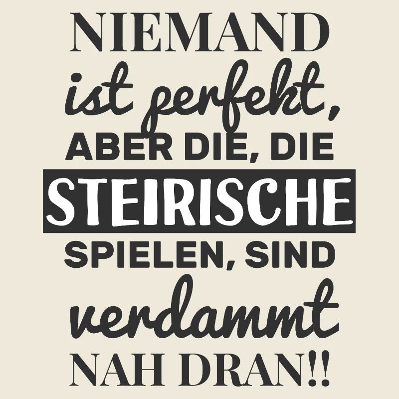 Niemand ist perfekt - Steirische Harmonika