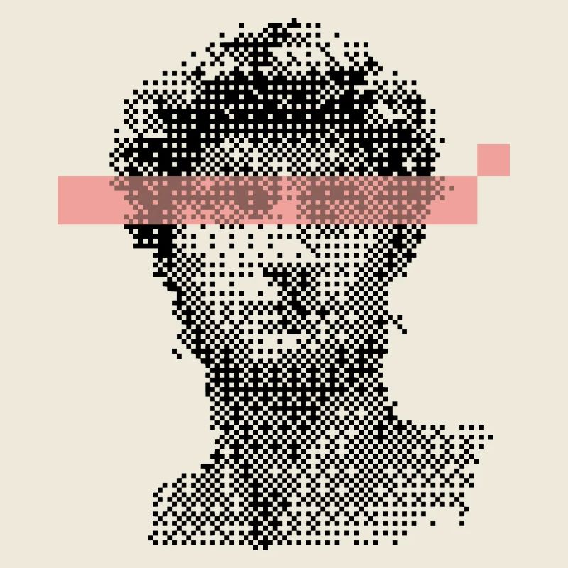 Digital David Michelangelo Pixel-Design