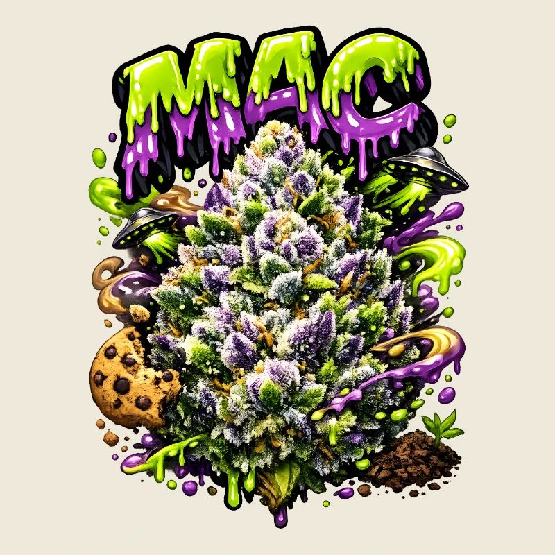 MAC Miracle Alien Cookies Graffiti Print 