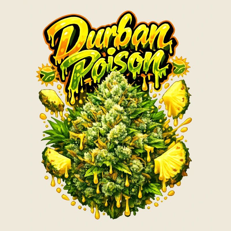 Durban Poison Graffiti-Kunstdruck